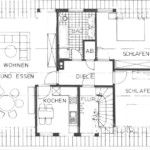 Grundriss unserer Wohnung